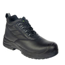 Recycled leather safety boot