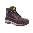 Brown Nubuck Safety Hiker