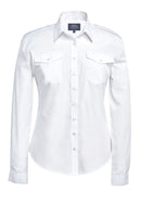 Athena Pilot Shirt - White