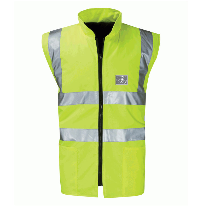 CGF | Padded Waistcoat / Gilet - Printed Logo