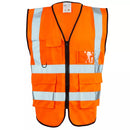 15 x Premium Hi-Vis Vests + FREE LOGO