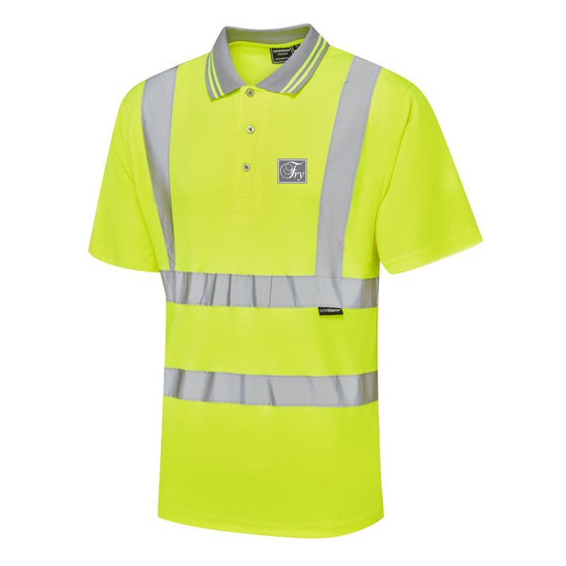 CGF | Hi Vis Polo Shirt - Printed Logo