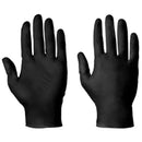 1000 Pieces - Standard Black Powderfree Nitrile Gloves