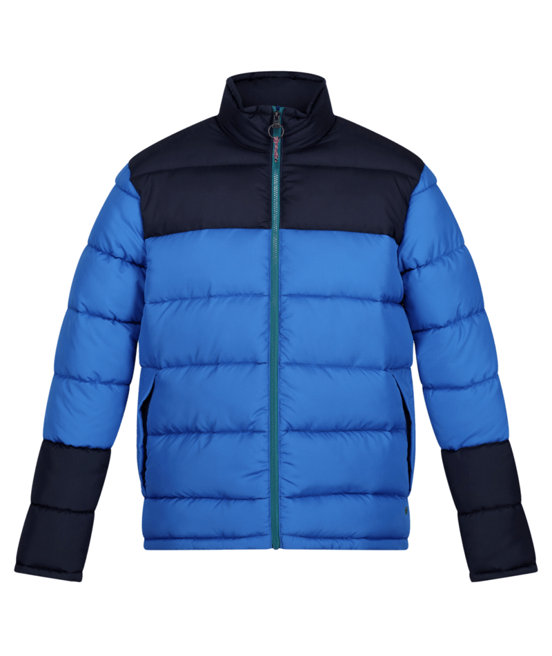 Mens Vintage Puffer Baffled/Quilted Jacket
