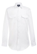 Milo Pilot Shirt - White