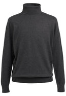 Oslo Rollneck Jumper - Charcoal