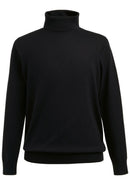 Oslo Rollneck Jumper - Black