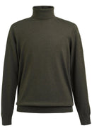 Oslo Rollneck Jumper - Moss