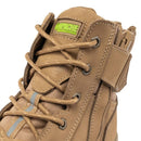 Stone side zip boot