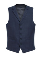 Rockwood Tweed Waistcoat - Navy H/B