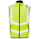 Men's Hi Vis Puffer Bodywarmer