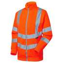 Women's Hi Vis Zipped Sweatshirt - Eshaal