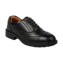 Black Brogue Safety Shoe