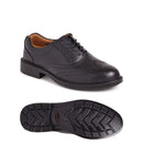 Black Brogue Safety Shoe