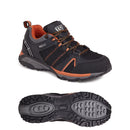 Black/Orange Sports Safety Trainer