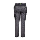Sudbury Grey/Black Stretch Slim Fit Trouser