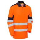 System Hi-Vis Eco CottonCool Long Sleeve Polo