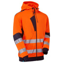 System Hi-Vis Eco Zip Thru Hoodie
