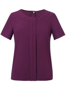 Verona Blouse - Burgundy