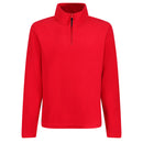 Mens Micro Zip Neck Fleece