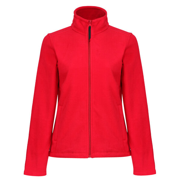 Womens Micro Full Zip Fleece