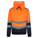 Mens Pro Hi-Vis Over Head Hoodie