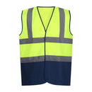 Mens Pro Two Tone Hi-Vis Vest