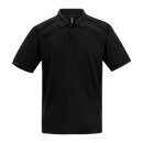 Recycle.me Pique Polo in Black