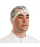 1000 Pieces - Disposable Mob Cap with Metallic Detectable Strip