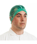 1000 Pieces - Disposable Mob Cap with Metallic Detectable Strip