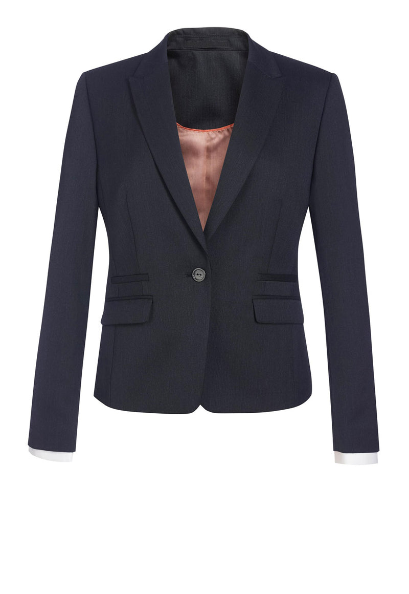 Women's Slim Fit Jacket - Rosewood