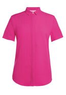 Women's Short Sleeve crepe de chine Blouse - Venezia