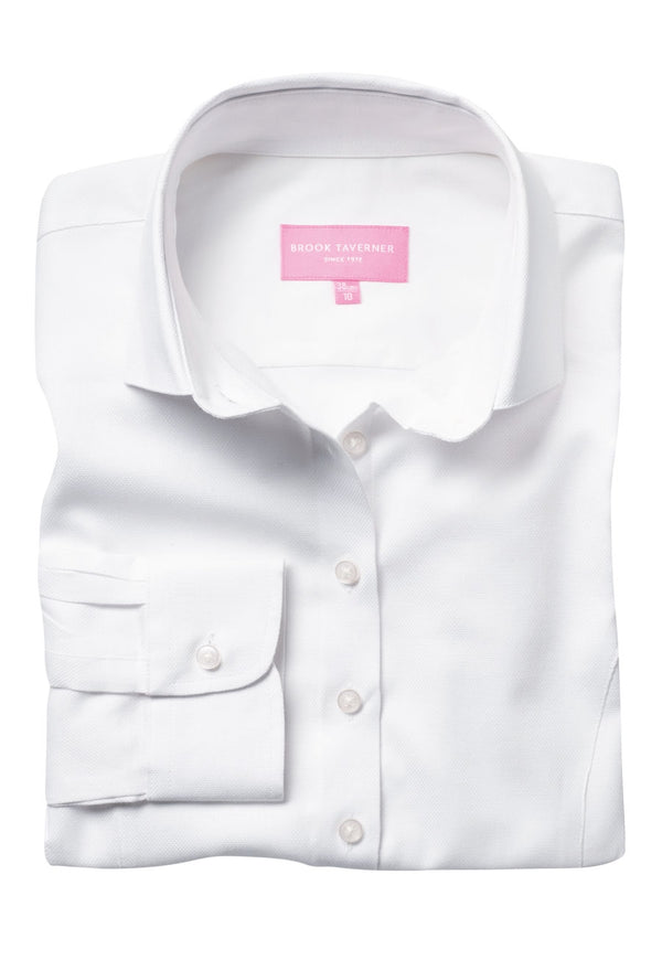 Women's Long Sleeve Royal Oxford Shirt - Aspen
