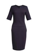 Women's Jersey Stretch Dress - Celeste