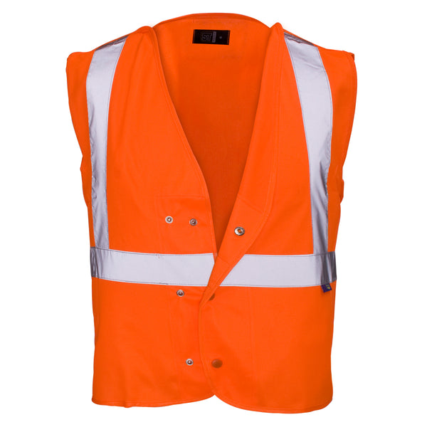 Hi Vis Orange Underground Tracker Vest