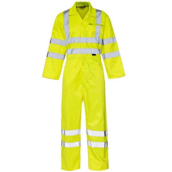 Hi-Vis Yellow Coverall