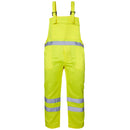 Hi Vis Yellow Polycotton Bib & Brace Trousers