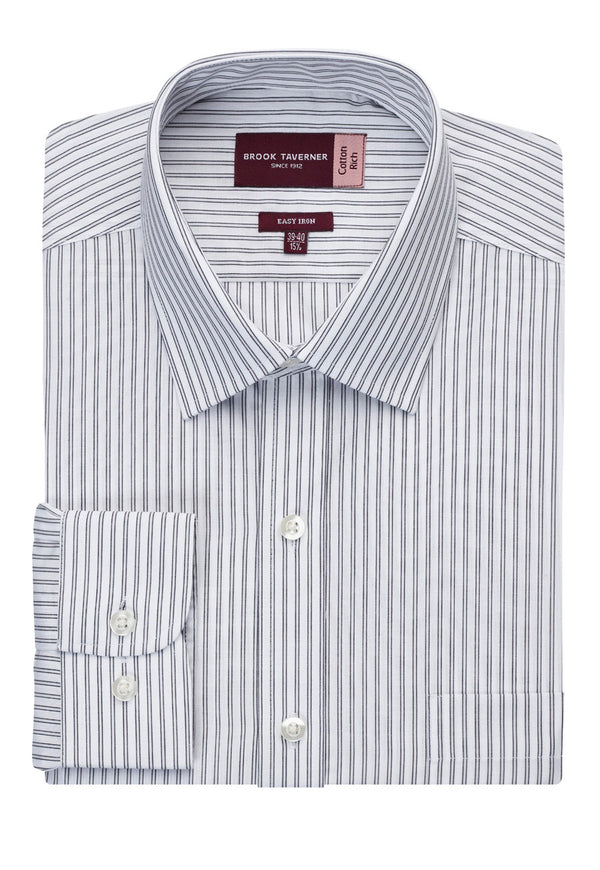 Men's Long Sleeve Classic Fit Shirt - Rufina