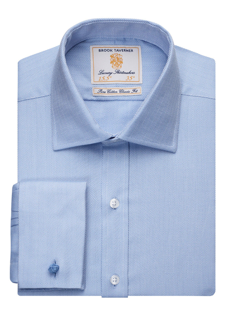 Men's Long Sleeve Classic Fit Shirt - Andora
