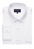 Men's Long Sleeve Classic Fit Pilot Shirt - Hermes
