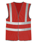 Hi Vis Enhanced Conspicuity Waistcoat - AVISO