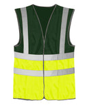 Hi Vis Two Tone Waistcoat - Brig