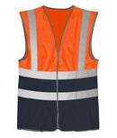 Hi Vis Two Tone Waistcoat - Brig