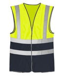 Hi Vis Two Tone Waistcoat - Brig
