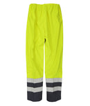 Hi Vis Flame Retardant Two Tone Over Trousers - TANAGA/ COLIMA