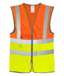 Hi Vis Two Tone Waistcoat - Dhow