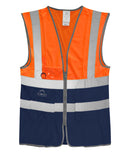 Hi Vis Two Tone Waistcoat - Dhow