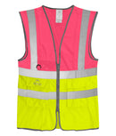 Hi Vis Two Tone Waistcoat - Dhow