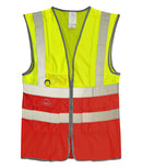 Hi Vis Two Tone Waistcoat - Dhow