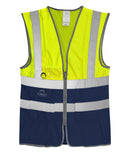 Hi Vis Two Tone Waistcoat - Dhow
